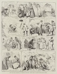 Mit der Königlichen Kommission für Technische Bildung, Skizzen aus dem Skizzenbuch eines Künstlers im Ausland